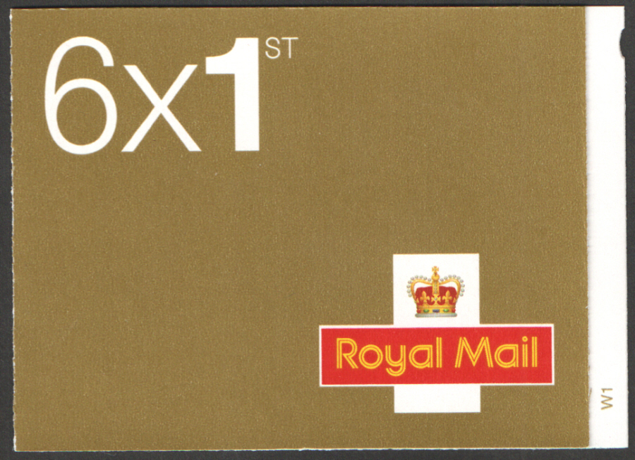 (image for) RC1b / SB5(10) Cyl W1 2007 Walsall 6 x 1st Class Booklet